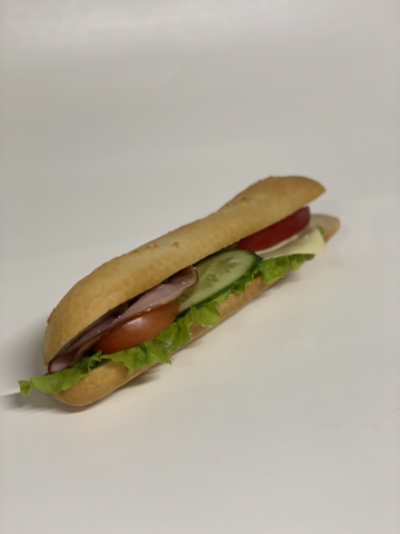 Bild på Ost & skink baguette