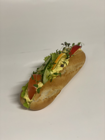Bild på Kyckling & curry baguette